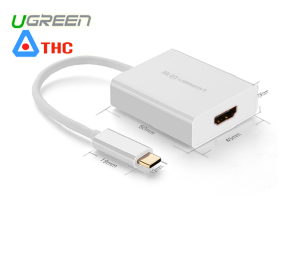 Cáp chuyển USB Type-C to HDMI Ugreen